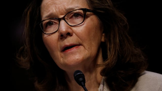 Gina Haspel vor der Senatskommission Gina Haspel vor der Senatskommission