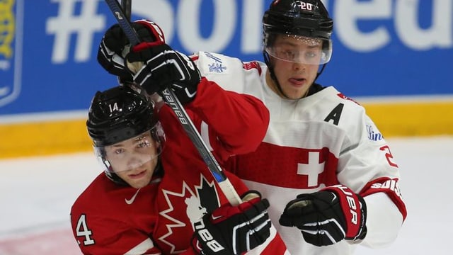 Die U20 zeigte sich gegen Kanada kämpferisch. Die U20 zeigte sich gegen Kanada kämpferisch.