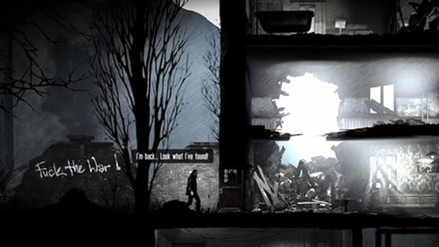 Spielszene aus «This War of Mine» Spielszene aus «This War of Mine»