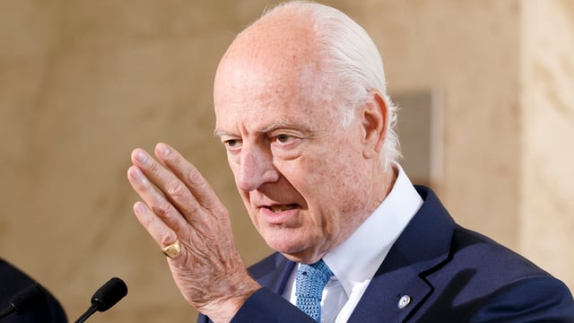 Staffan de Mistura. Staffan de Mistura.