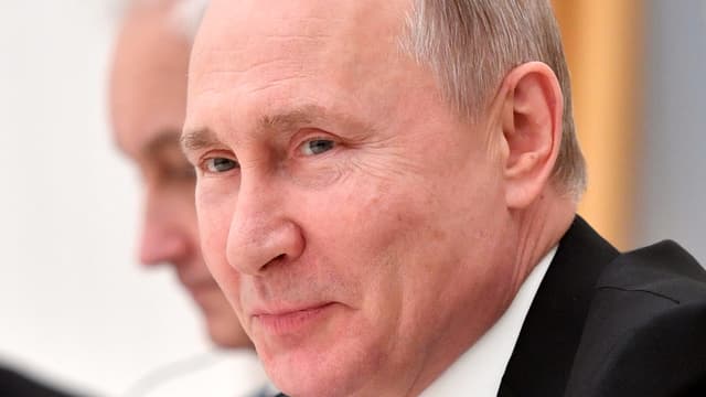 Nahaufnahme Putin. Nahaufnahme Putin.
