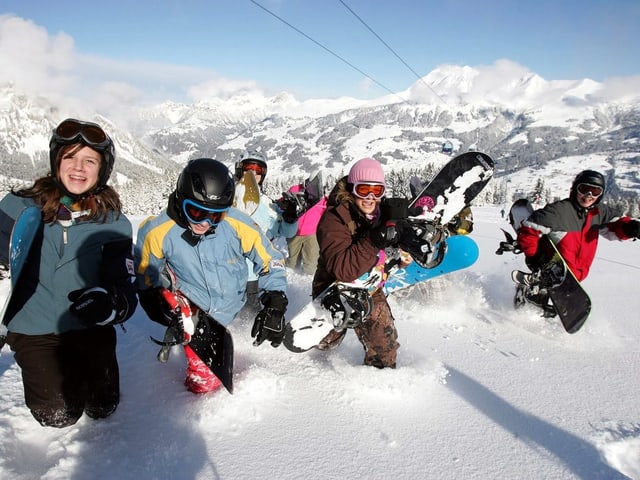 Kinder im Schnee Kinder im Schnee