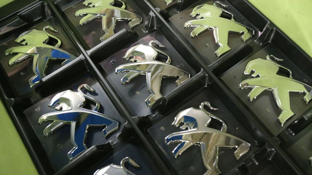 Peugeot-Logos. Peugeot-Logos.