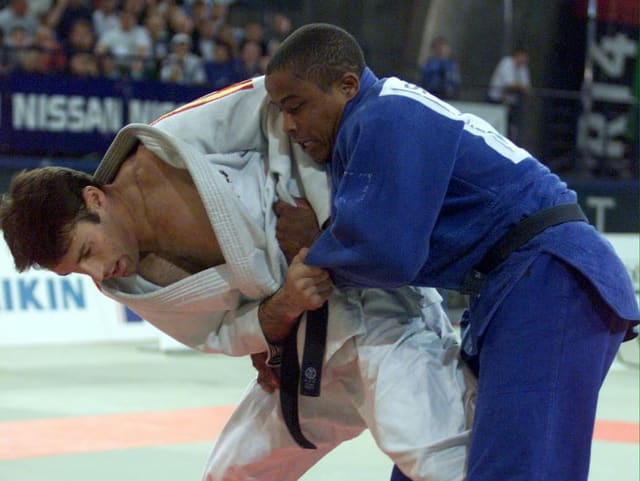 Judoka Sergei Aschwanden. Judoka Sergei Aschwanden.