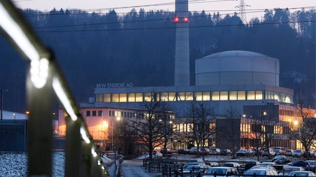 Das AKW Mühleberg. Das AKW Mühleberg.