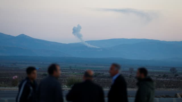 Rauch über der Region Afrin Rauch über der Region Afrin