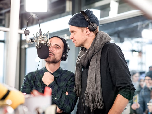 Dabu Fantastic lieferten den Titelsong zum neuen Papa-Moll-Film. Naheliegend, dass sie «Los Los» auch bei uns in Luzern spielten.