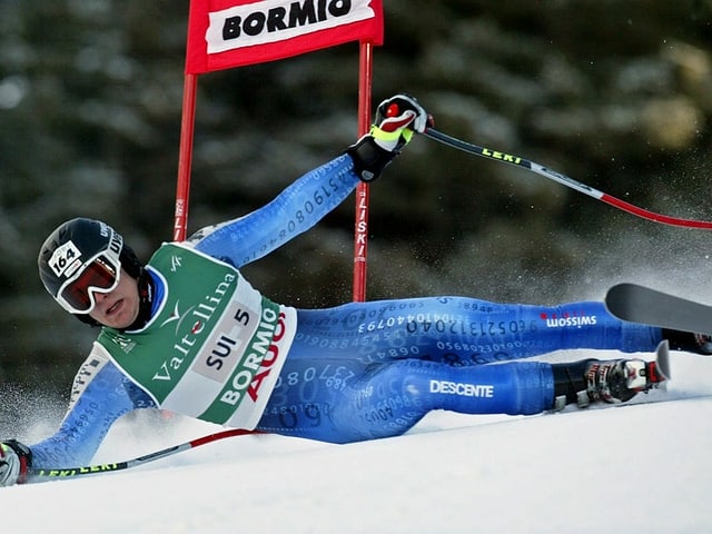 Skifahrer. Skifahrer.