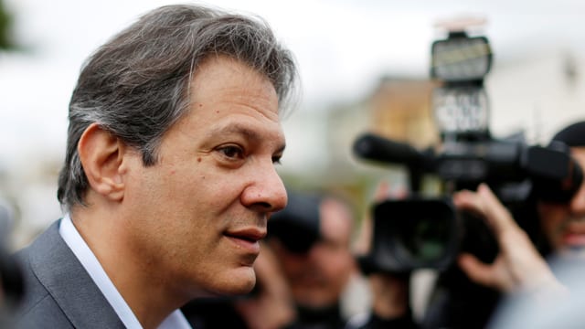 Der neue Präsidentschaftskandidat für die Arbeiterpartei in Brasilien, Fernando Haddad. Der neue Präsidentschaftskandidat für die Arbeiterpartei in Brasilien, Fernando Haddad.