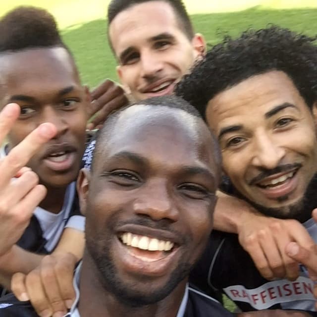 Das Selfie von Moussa Konaté. Das Selfie von Moussa Konaté.