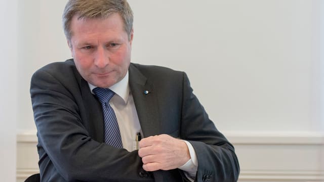 Finanzdirektor Marcel Schwerzmann zum Gesinnungswechsel (12.07.2016)