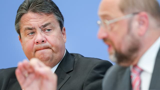 Gabriel und Schulz. Gabriel und Schulz.