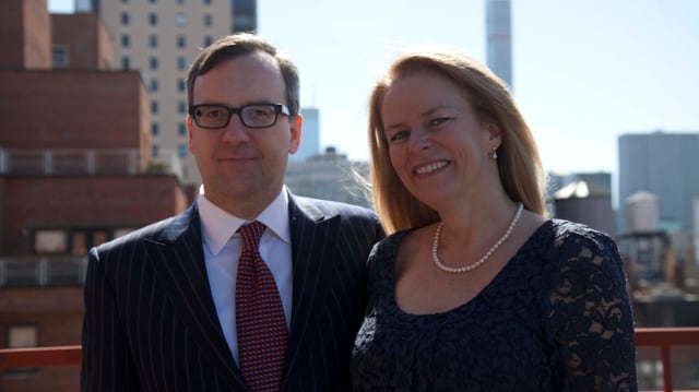 Christina und Ehemann Greg. Christina und Ehemann Greg.