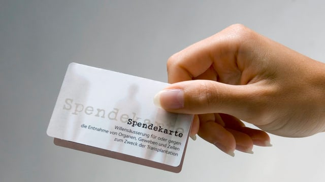 Organspendeausweis Organspendeausweis