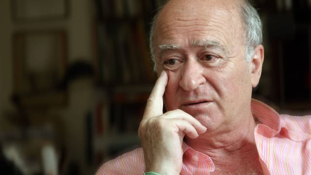 Porträt von Georges Wolinski. Porträt von Georges Wolinski.
