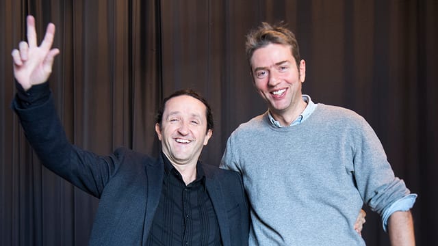 Mit Silvan Wegmann und Tom Künzli durch die Ausstellung (14.12.2016)
