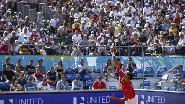 Tennis-Turnier in Belgrad. Tennis-Turnier in Belgrad.