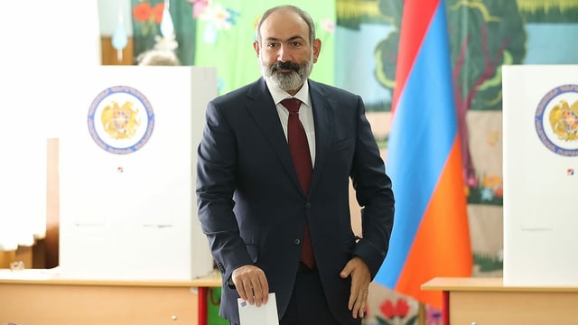 Der amtierende Regierungschef in Armenien, Nikol Paschinjan. Der amtierende Regierungschef in Armenien, Nikol Paschinjan.