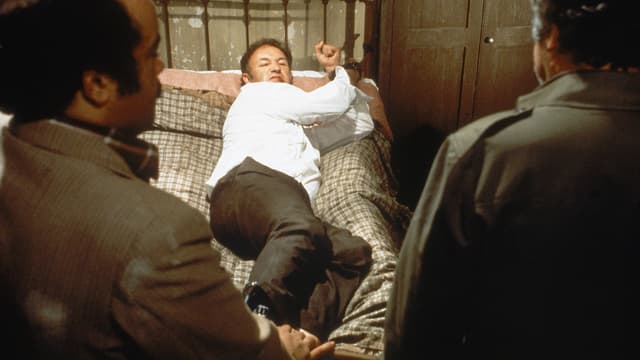 Gene Hackman als Jimmy «Popeye» Doyle (M.). Gene Hackman als Jimmy «Popeye» Doyle (M.).