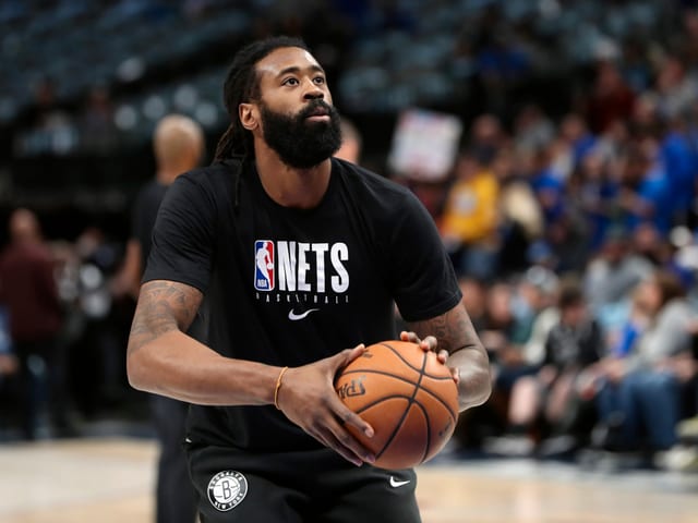 DeAndre Jordan von den Brooklyn Nets. DeAndre Jordan von den Brooklyn Nets.