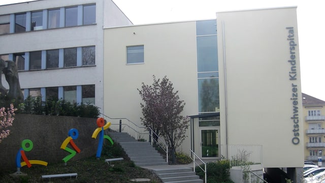Das Ostschweizer Kinderspital in St. Gallen. Das Ostschweizer Kinderspital in St. Gallen.