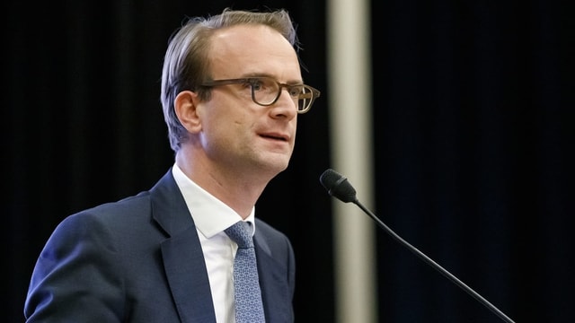 Der Parteichef der Genfer FDP, Alexandre de Senarclens Der Parteichef der Genfer FDP, Alexandre de Senarclens