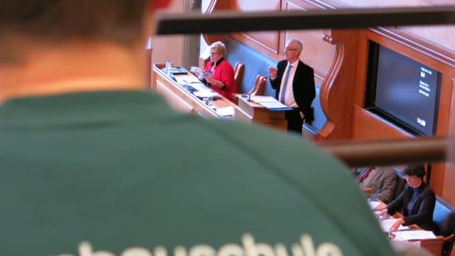 Blick in den Saal Blick in den Saal