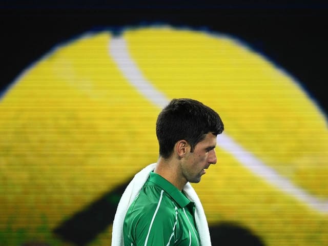 Der 17-fache Grand-Slam-Champion Novak Djokovic. Der 17-fache Grand-Slam-Champion Novak Djokovic.
