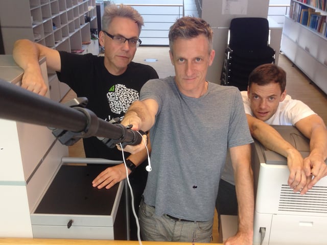 Lucius Müller, Peter Buchmann und Jürg Tschirren Lucius Müller, Peter Buchmann und Jürg Tschirren