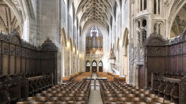 Innenraum des Münsters. Innenraum des Münsters.