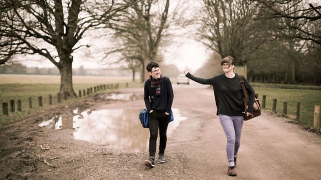 Laura Jurd, hier mit Elliot Galvin. Laura Jurd, hier mit Elliot Galvin.