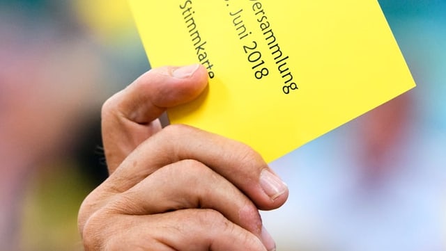 Stimmkarte Stimmkarte