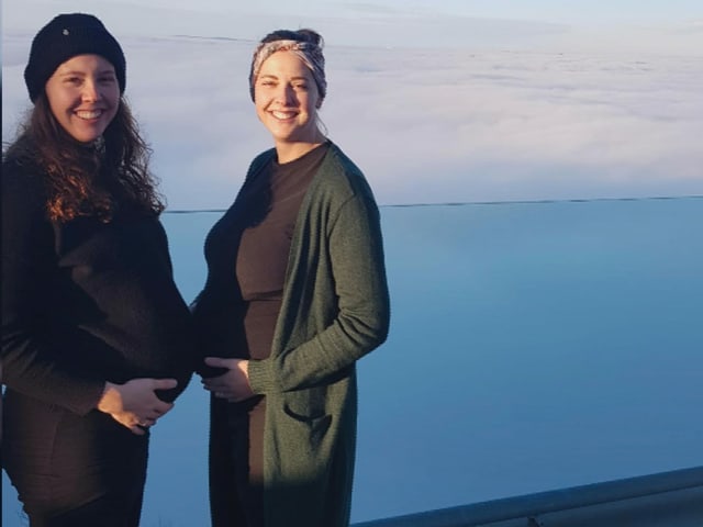 Die «Bobzwillinge» Rahel und Eveline Rebsamen. Die «Bobzwillinge» Rahel und Eveline Rebsamen.