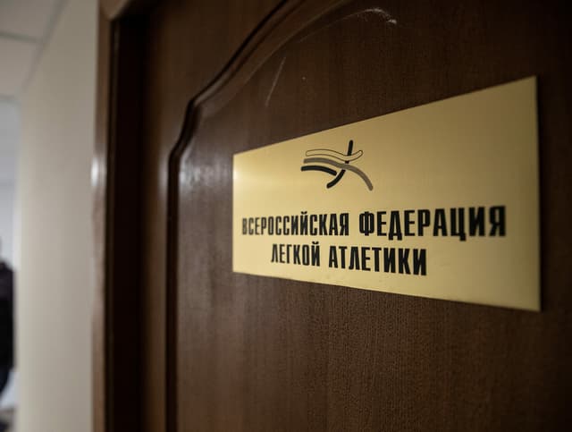 Im Quartier des russischen Leichtathletik-Verbandes Im Quartier des russischen Leichtathletik-Verbandes