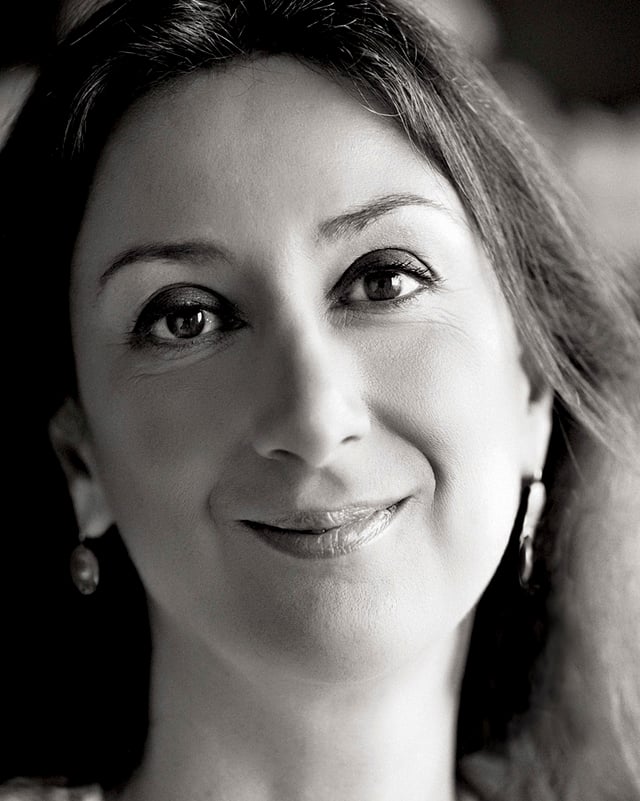 Daphne Caruana Galizia. Daphne Caruana Galizia.