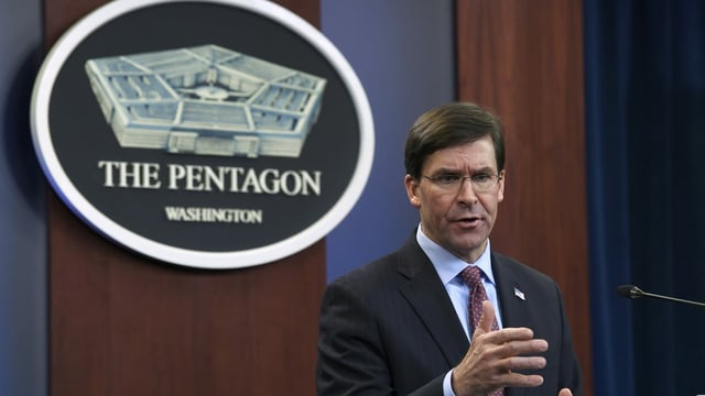Mark Esper. Mark Esper.
