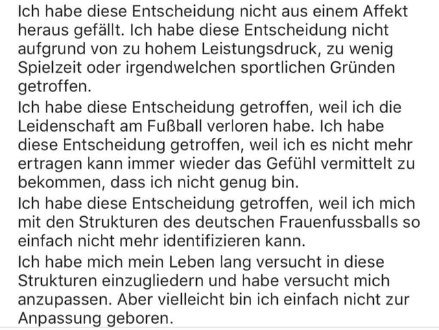Stellungnahme von Rachel Rinast Stellungnahme von Rachel Rinast