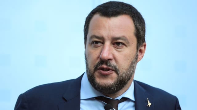 Italiens Innenminister Matteo Salvini Italiens Innenminister Matteo Salvini