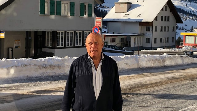 Hotelie Paul Beutler steht an der Strasse in Wildhaus. Hotelie Paul Beutler steht an der Strasse in Wildhaus.