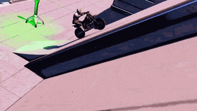 Spielszene aus dem Game «Trials Fusion». Spielszene aus dem Game «Trials Fusion».