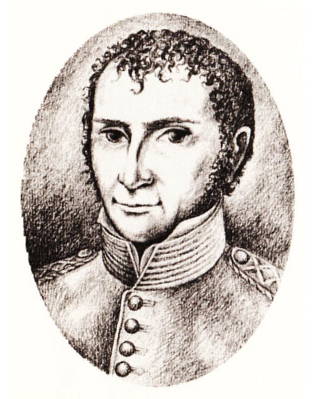 Porträt von Johann Wilhelm Ritter. Porträt von Johann Wilhelm Ritter.