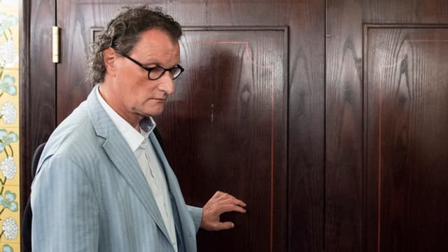 Geri Müller an einer Türe Geri Müller an einer Türe