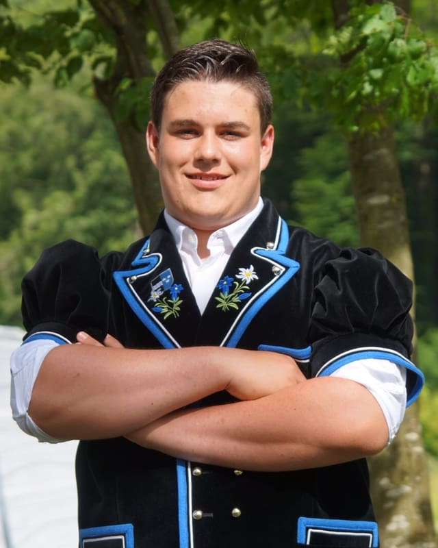 Porträt von Lukas Döbeli. Porträt von Lukas Döbeli.