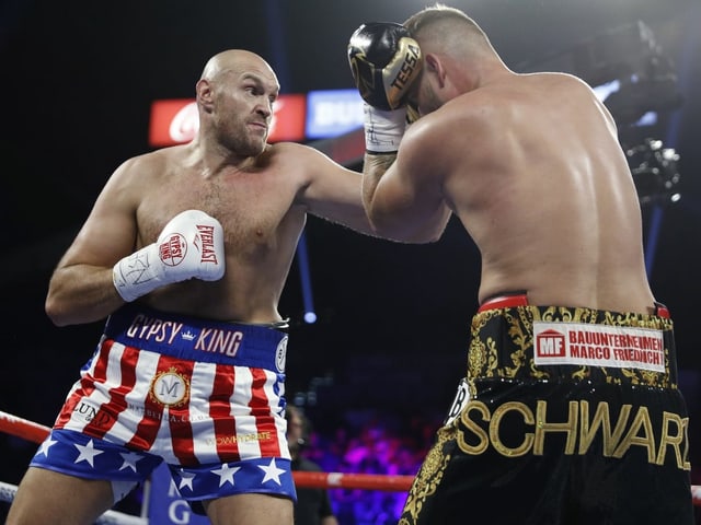 Boxkampf mit Tyson Fury Boxkampf mit Tyson Fury