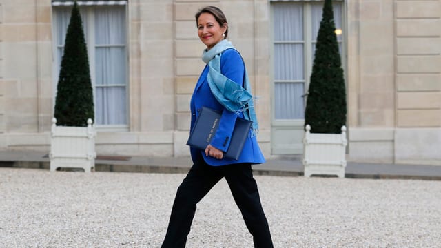 Ségolène Royal geht in den Élysée-Palast. Ségolène Royal geht in den Élysée-Palast.