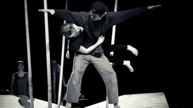 Hänsel (Roger Pfyl) und Gretel (Nicole Davi) des Theaters luki*ju Hänsel (Roger Pfyl) und Gretel (Nicole Davi) des Theaters luki*ju