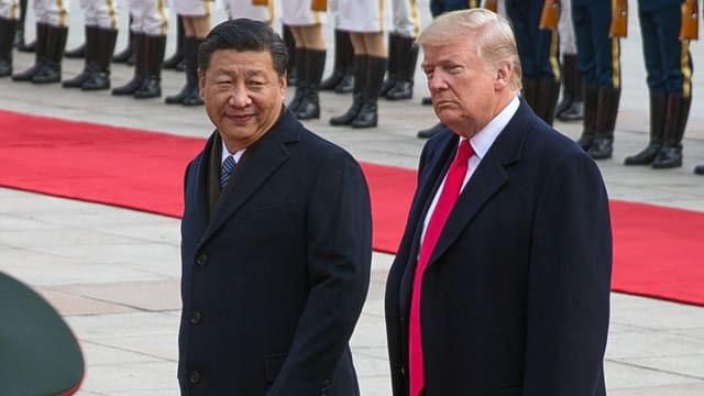Xi Jinping und Donald Trump Xi Jinping und Donald Trump