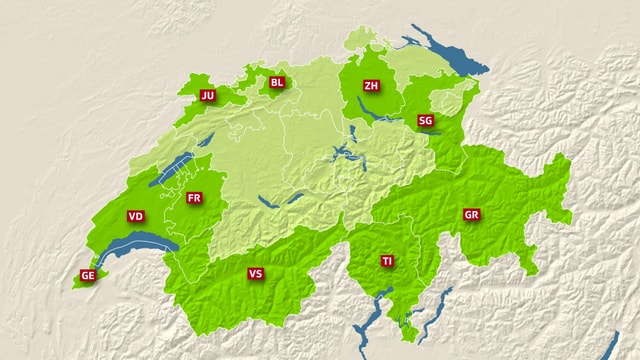 Karte Schweiz Karte Schweiz