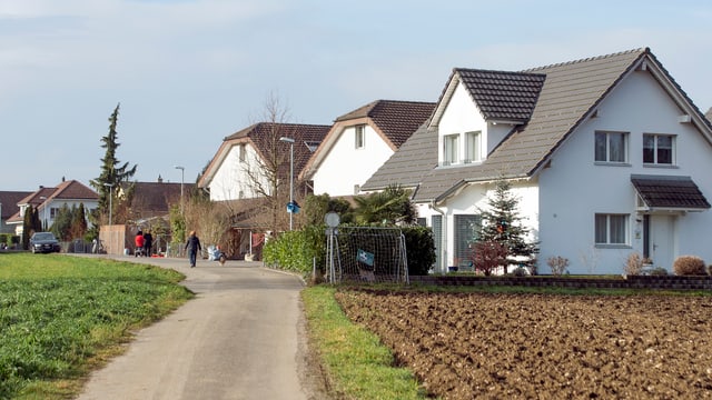 Einfamilienhäuser im Kanton Aargau. Einfamilienhäuser im Kanton Aargau.