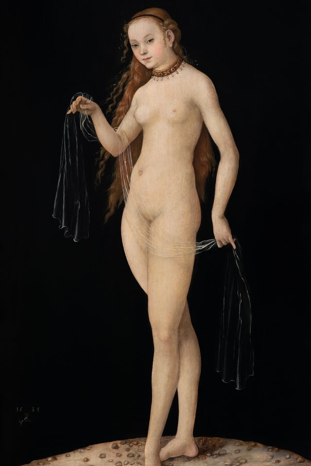«Venus» von Renaissancemaler Lucas Cranach. «Venus» von Renaissancemaler Lucas Cranach.